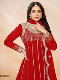 ART SILK FABRIC DESIGNER SUIT EAST0018