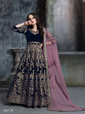 Velvet Embrace Designer Gown LXGW0001