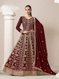 Faux Georgatte Designer Gown LXGW0002