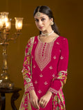 Gold Crush Fabric Embroderied SHARARA EASR0051