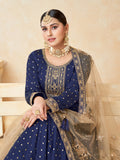 Taffeta Grace embroidered Gown EAGW0061