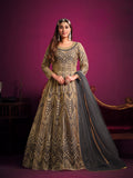 Embroidered Designer Gown LXGW0015