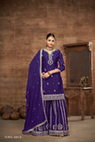 Lush Radiance Plazo Sharara Suit  EASR0060