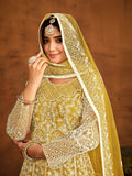 Netra Bloom Embroideried designer Gown EAGW0064
