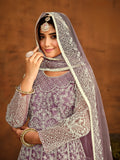 Netra Bloom Embroideried designer Gown EAGW0064