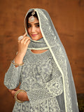 Netra Bloom Embroideried designer Gown EAGW0064