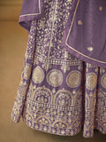 Faux georgette Designer Gown LXGW0019