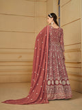 Faux georgette Designer Gown LXGW0019