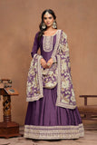 Aurora Bloom Embroidered Gown EAGW0067