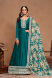 Aurora Bloom Embroidered Gown EAGW0067