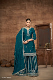 Lush Radiance Plazo Sharara Suit  EASR0060