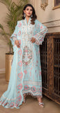 Georgette Glow Embroidered Pakistani suit LXPK0031