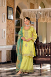 Simaya Embroidered  Sharara LXSR0079