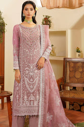 Organza Aura Embroidered Pakistani suit LXPK0032