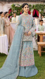 Sheer Radiance Embroidered Pakistani suit LXPK0033