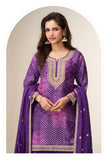 Premium Real Chinon Silk Sharara LXSR0080