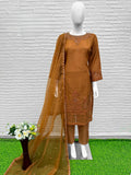 Pearl Mist Organza Set Pakistani Suit EAPK0061