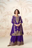 Embroidred Premium Plazzo Suit LXSR0092