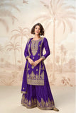 Embroidred Premium Plazzo Suit LXSR0092