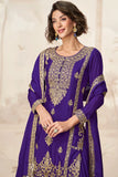 Embroidred Premium Plazzo Suit LXSR0092