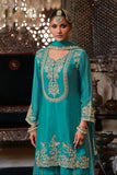 Embroidered Charm Sharara LXSR0093