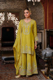 Embroidered Charm Sharara LXSR0093