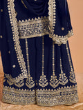 Georgette Plazzo Set Sharara LXSR0097