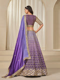 Premium Chinon Silk Lehenga LXLG0028