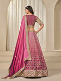 Premium Chinon Silk Lehenga LXLG0028