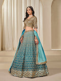 Premium Chinon Silk Lehenga LXLG0028