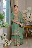 Heavy Chinon Fab Sharara Set LXSR0107