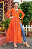 Vibrant Kutchi Bandhani Style Kurti NV0001