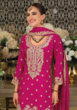 Noor Chinon Embroidery Sharara Set LXSR0117