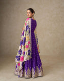 Zariya Silk Ensemble Gown LXGW0049