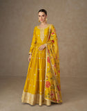 Zariya Silk Ensemble Gown LXGW0049