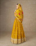 Zariya Silk Ensemble Gown LXGW0049
