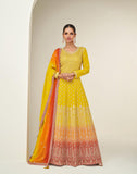 Zariya Silk Ensemble  Gown LXGW0050