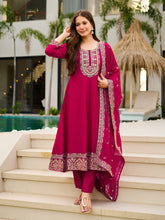 Pure Vichitra Silk Suit EAST0045