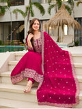 Pure Vichitra Silk Suit EAST0045