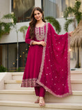 Pure Vichitra Silk Suit EAST0045