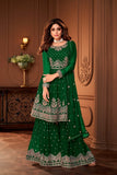 Georgette Embroidery Work SHARARA EASR0010