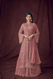 Georgette Embroidery Work SHARARA EASR0003