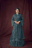 Georgette Embroidery Work SHARARA EASR0003