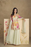 Premium Chinon Silky Sharara EASR0004