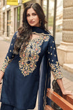 Heavy Vichitra Embroidery Work SHARARA EASR00015