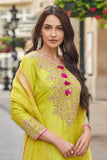 Heavy Vichitra Embroidery Work SHARARA EASR00015