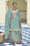 Heavy Chinon sharara with Mat Squence work EASR00020