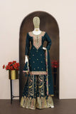 Heavy Chinon sharara with Mat Squence work EASR00020