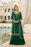 GlimmerGrace Faux Georgette SHARARA EASR00030