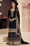 Heavy chinon fab embroderied SHARARA EASR00035